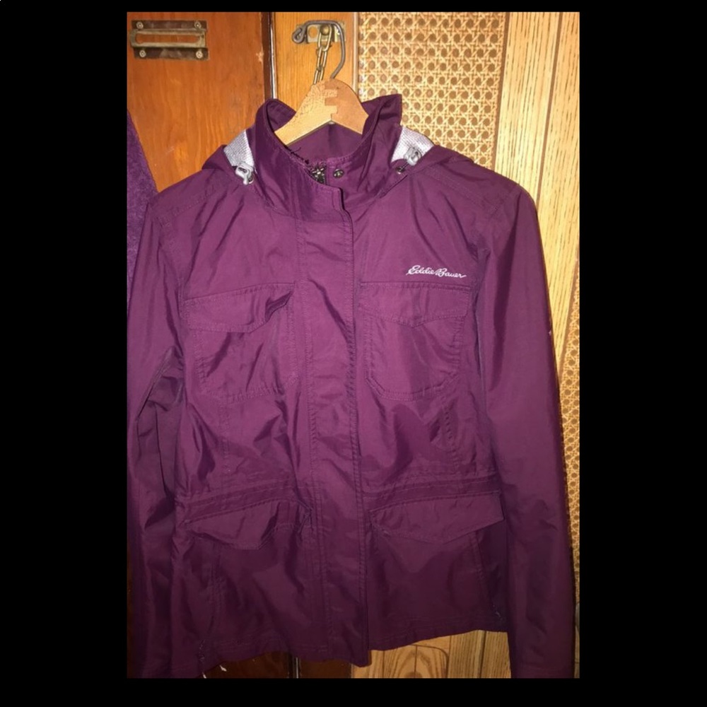Eddie Bauer purple coat